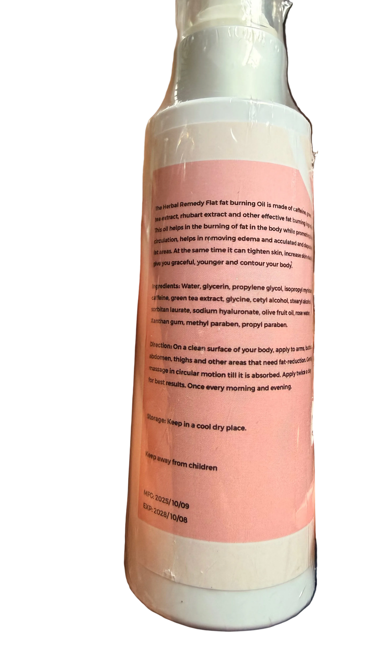 Tummy Eraser Fat Burning  Oil